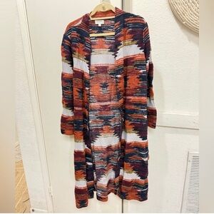 Lucky Brand Multicolor Striped Cardigan